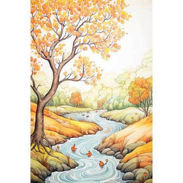 Fall Season canvas